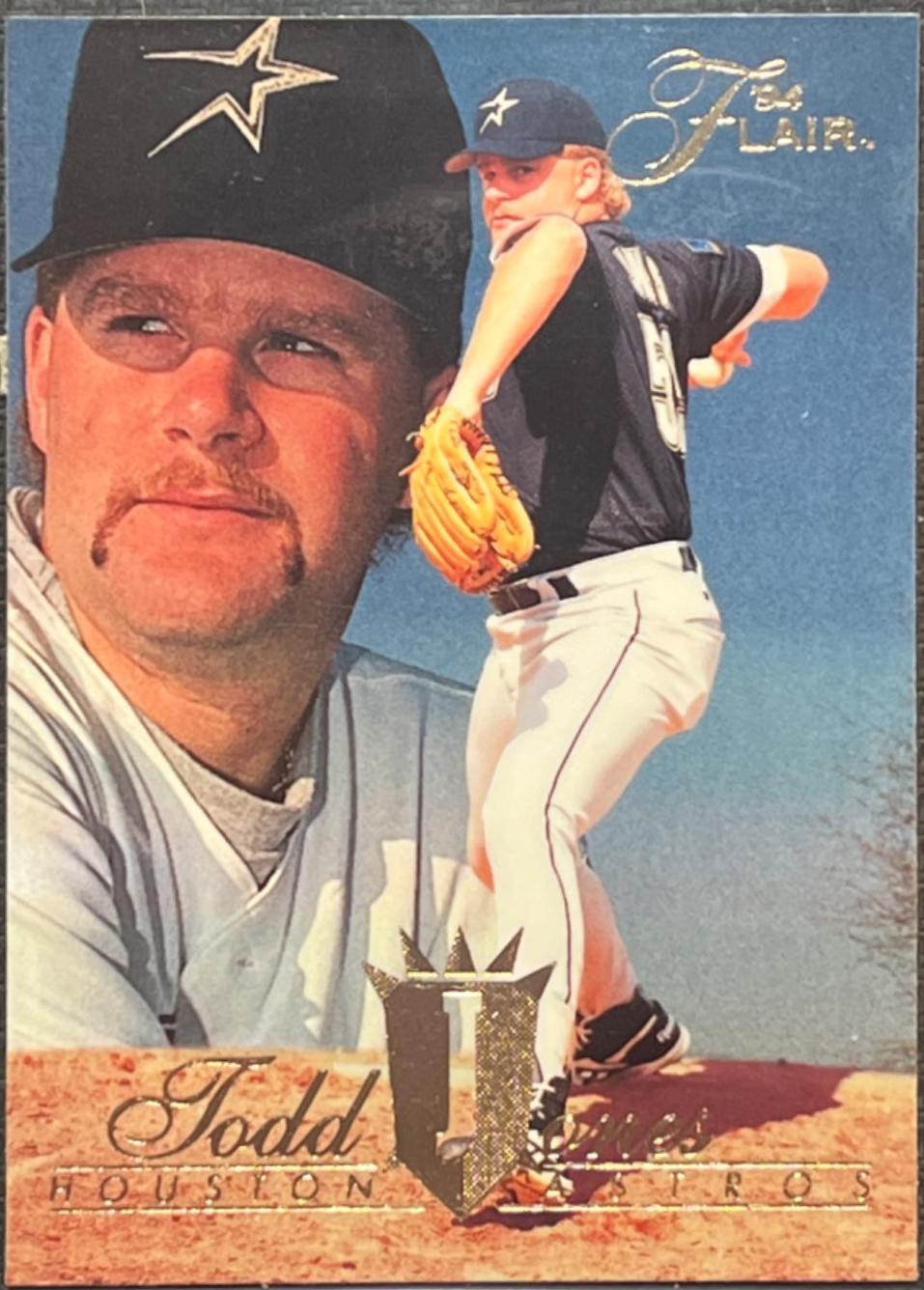 Todd Jones #172 1994 Flair Baseball