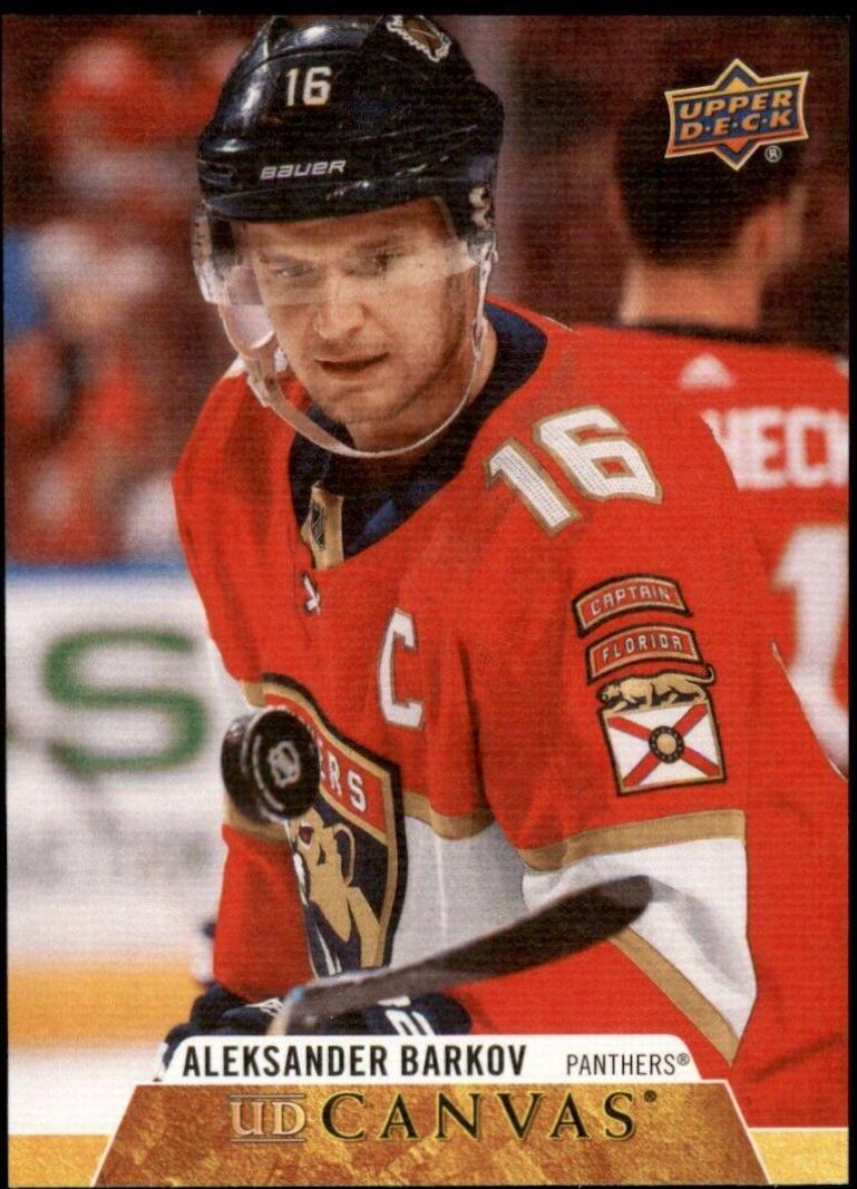 Aleksander Barkov #C157 2020-21 Upper Deck Hockey UD Canvas