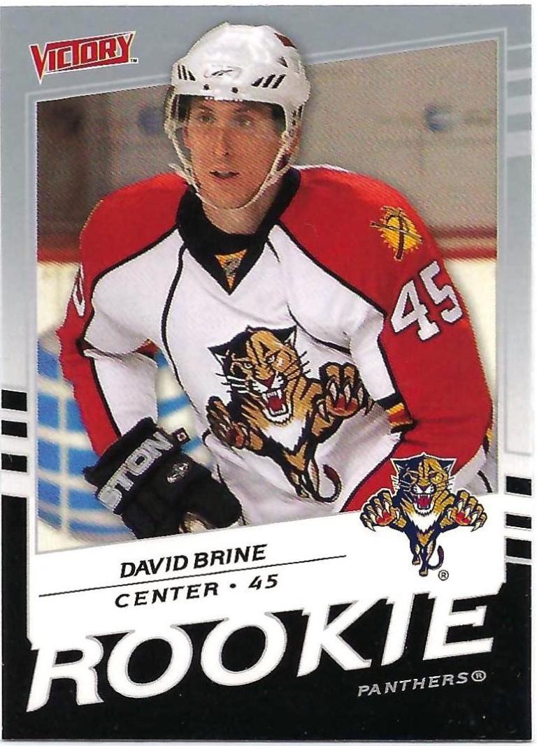 David Brine #231 Hockey Cards 2008 Upper Deck Victory