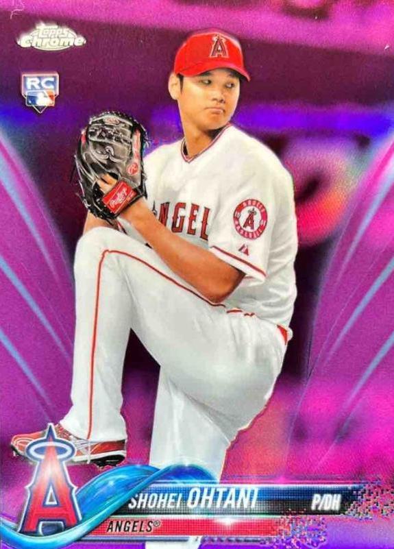 Shohei Ohtani [Pink Refractor] #150 Prices | 2018 Topps Chrome