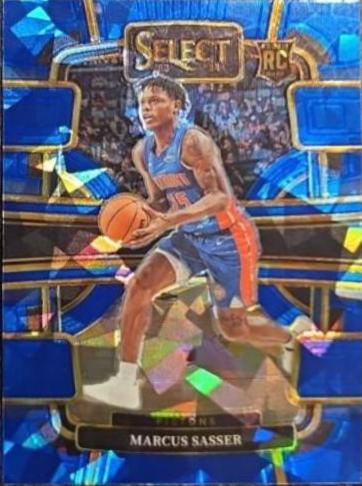 Marcus Sasser [Cracked Ice Blue Prizm] #70 Prices [Rookie] | 2023