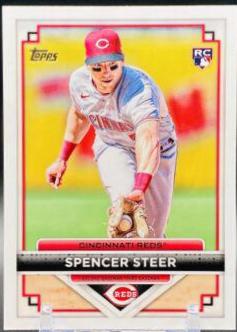 Spencer Steer #12 Baseball Cards 2023 Topps Flagship Collection