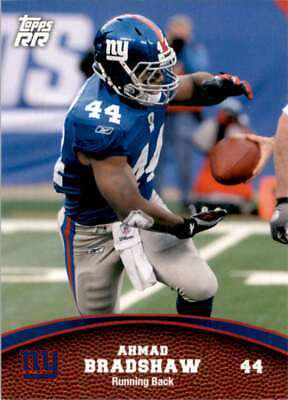 Ahmad Bradshaw #85 Football Cards 2011 Topps Rising Rookies