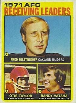 1971 AFC Recieving Leaders #5