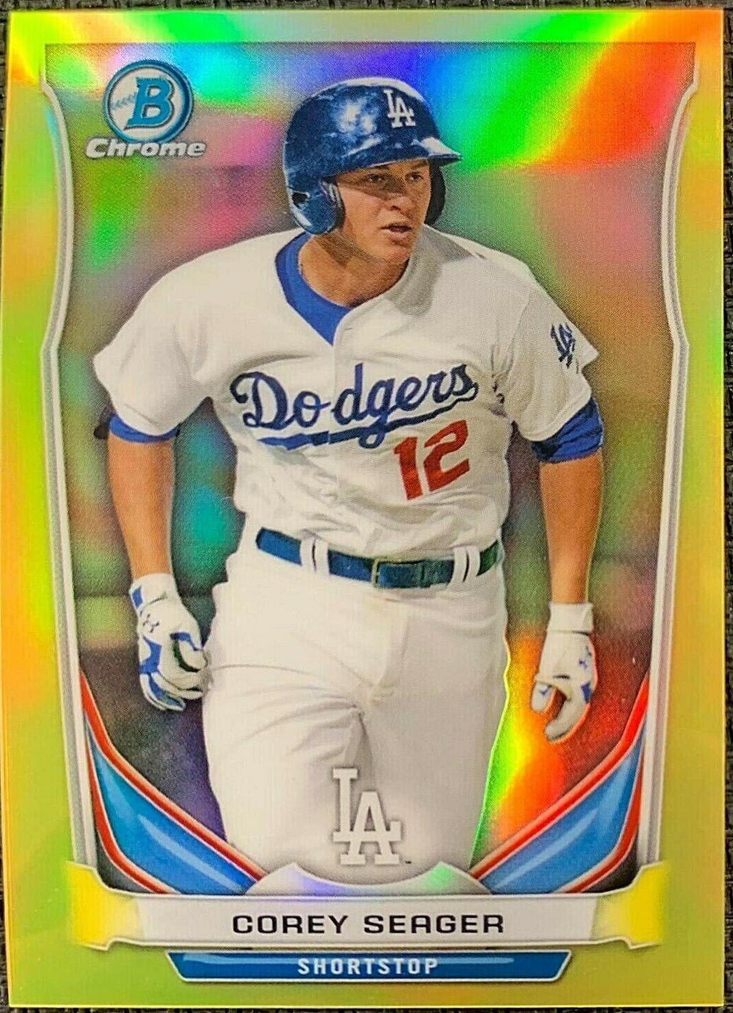 Corey Seager [Yellow Refractor] #278