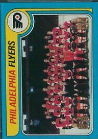 Flyers Team #255 Hockey Cards 1979 Topps