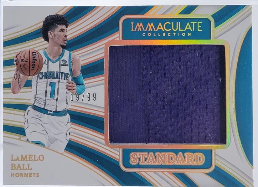 LaMelo Ball #40 Basketball Cards 2023 Panini Immaculate The Standard