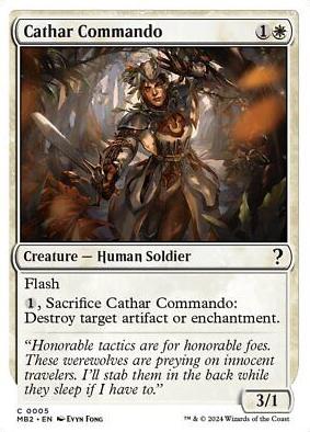 Cathar Commando #5 Magic Mystery Booster 2