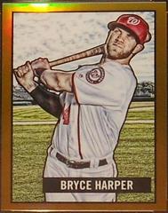 Bryce Harper [Gold] #10 Baseball Cards 2017 Bowman 1951 Chrome Prices