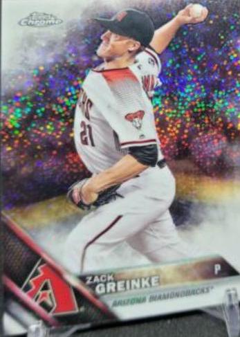 Zack Greinke #HMT13 Baseball Cards 2016 Topps Chrome Update