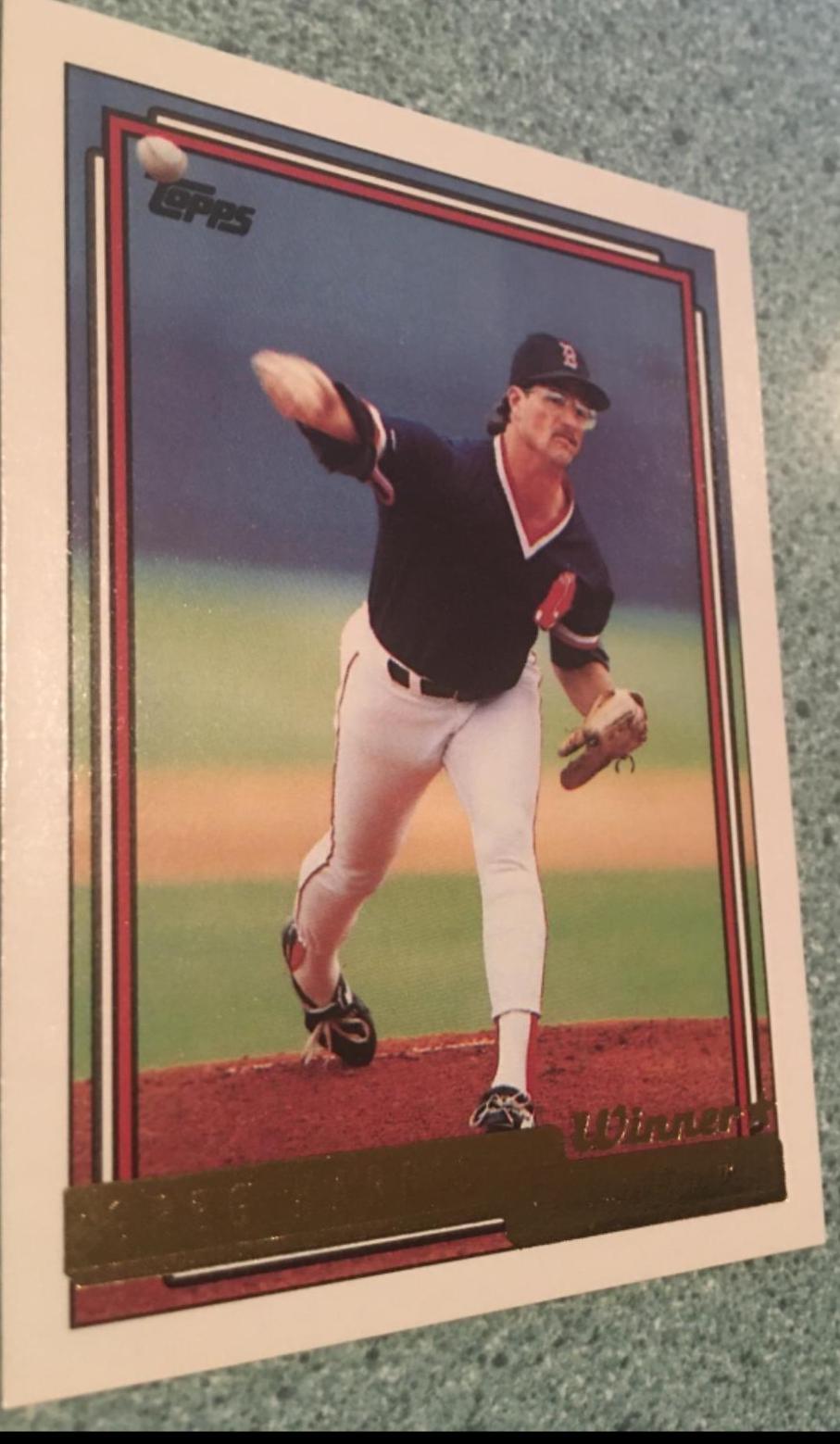 Greg Harris #468 1992 Topps Gold Baseball