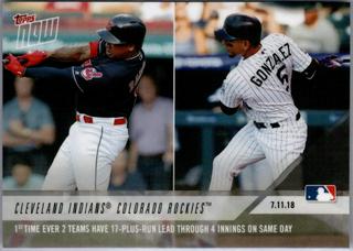 Cleveland Indians, Colorado Rockies