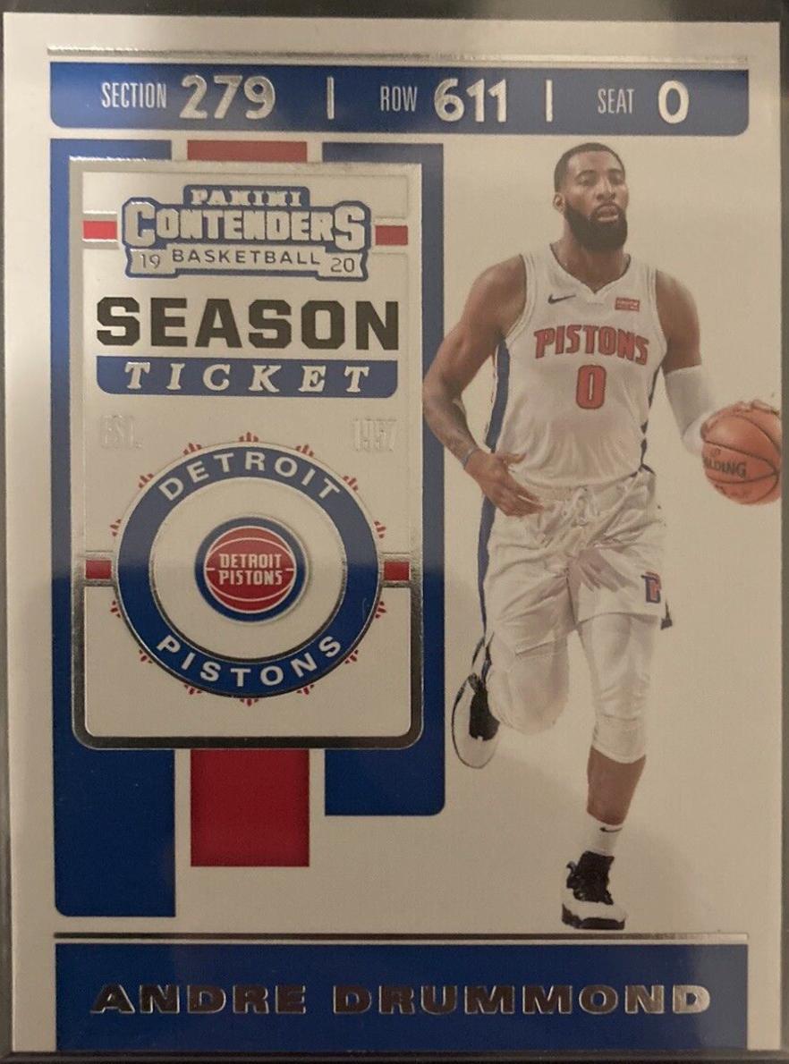 Andre Drummond #5 2019 Panini Contenders Basketball