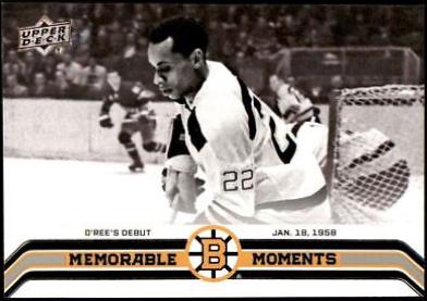 Willie O'Ree #139 2023-24 Upper Deck Boston Bruins Centennial Hockey