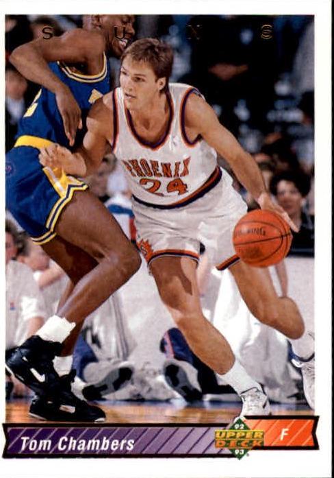 Tom Chambers #114 Basketball Cards 1992 Upper Deck