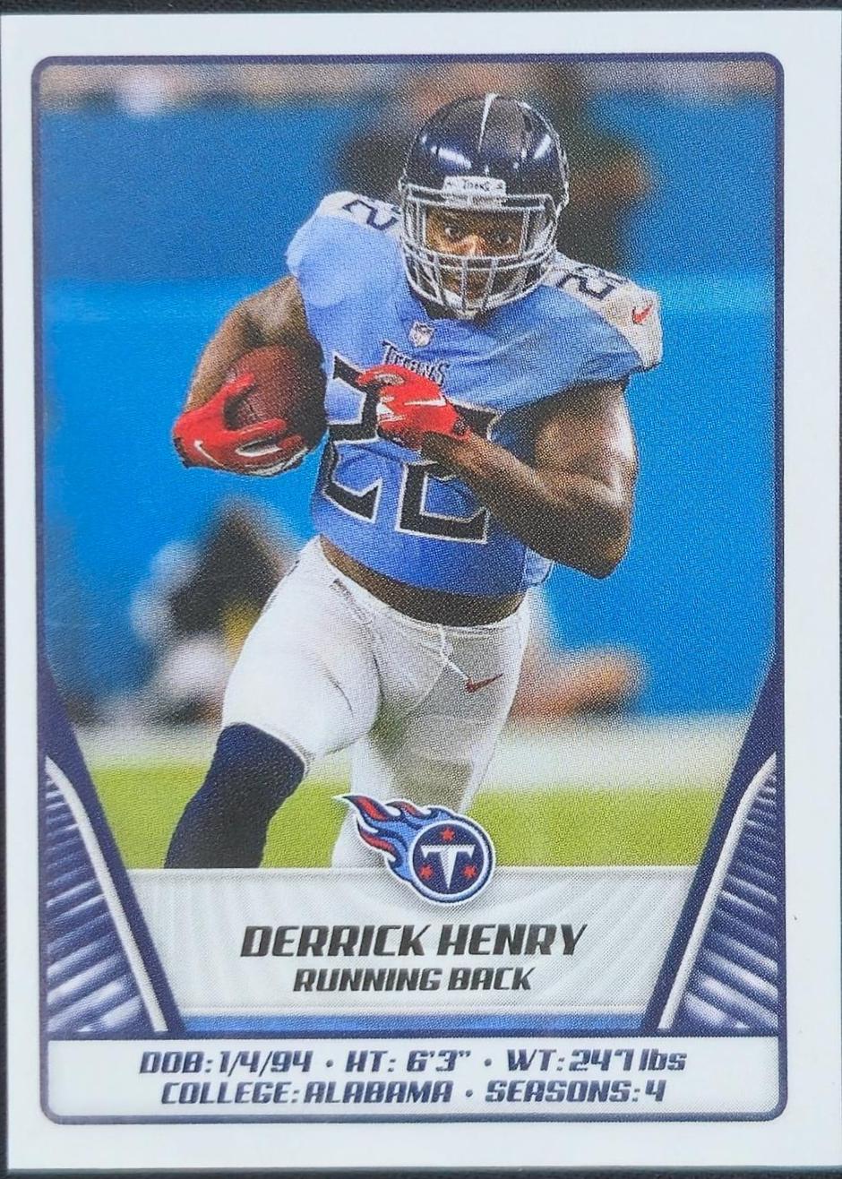 Derrick Henry #212 2019 Panini NFL Sticker Collection