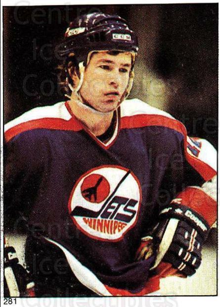 Morris Lukowich #281 Hockey Cards 1983 O-Pee-Chee Sticker