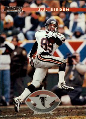 J.J. Birden #15 Football Cards 1996 Panini Donruss