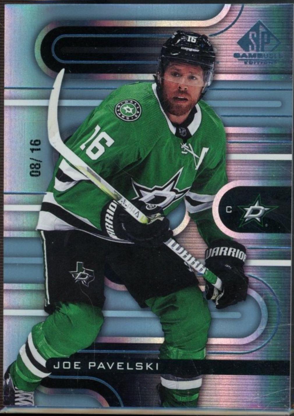 Joe Pavelski #16 Hockey Cards 2022 SP