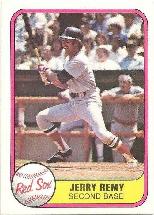 Jerry Remy #238 1981 Fleer Baseball