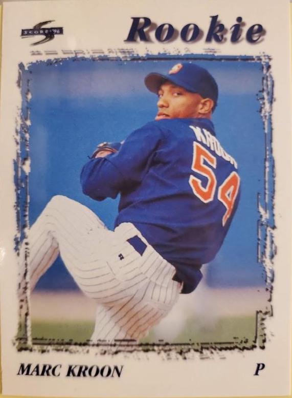 Marc Kroon #498 Baseball Cards 1996 Score