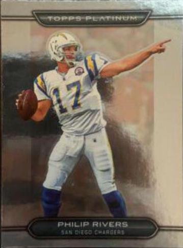 Philip Rivers #24 Football Cards 2010 Topps Platinum