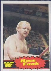 Hoss Funk #61 Wrestling Cards 1985 O Pee Chee WWF Series 2 Prices