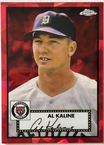 Al Kaline [Red Atomic Refractor] #645 Prices | 2021 Topps Chrome ...