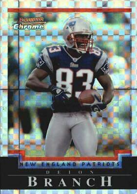 Deion Branch #14 2004 Bowman Chrome Football