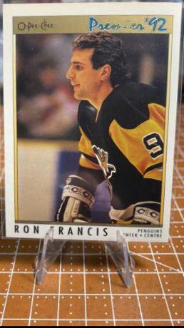 Ron Francis #120 Hockey Cards 1991 O-Pee-Chee Premier