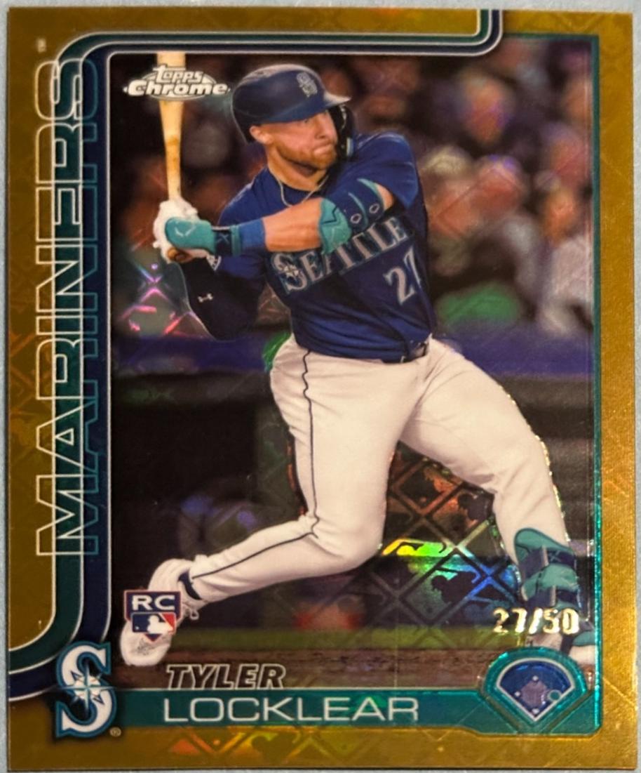 Tyler Locklear [Gold Refractor] #41
