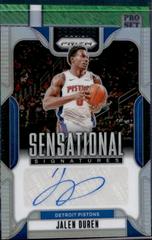 Jalen Duren [Silver] #SS-JDP Prices | 2024 Panini Prizm
