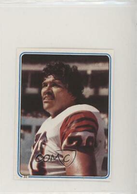 Anthony Munoz #33 Football Cards 1983 Topps Stickers