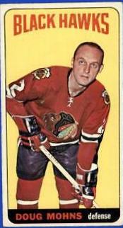 Doug Mohns #25 Hockey Cards 1964 Topps