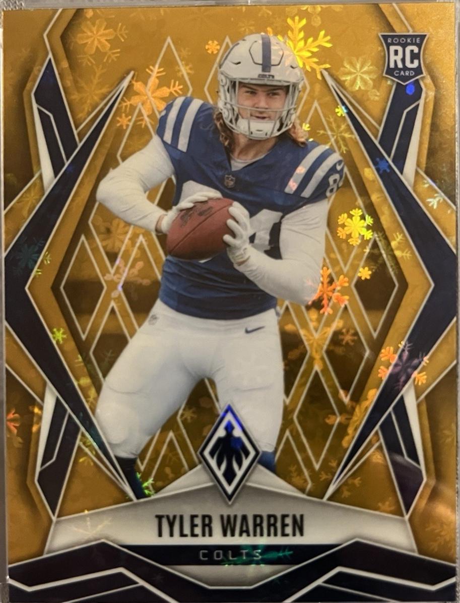 Tyler Warren [Gold] #185 Prices | 2025 Panini Phoenix | Football Cards