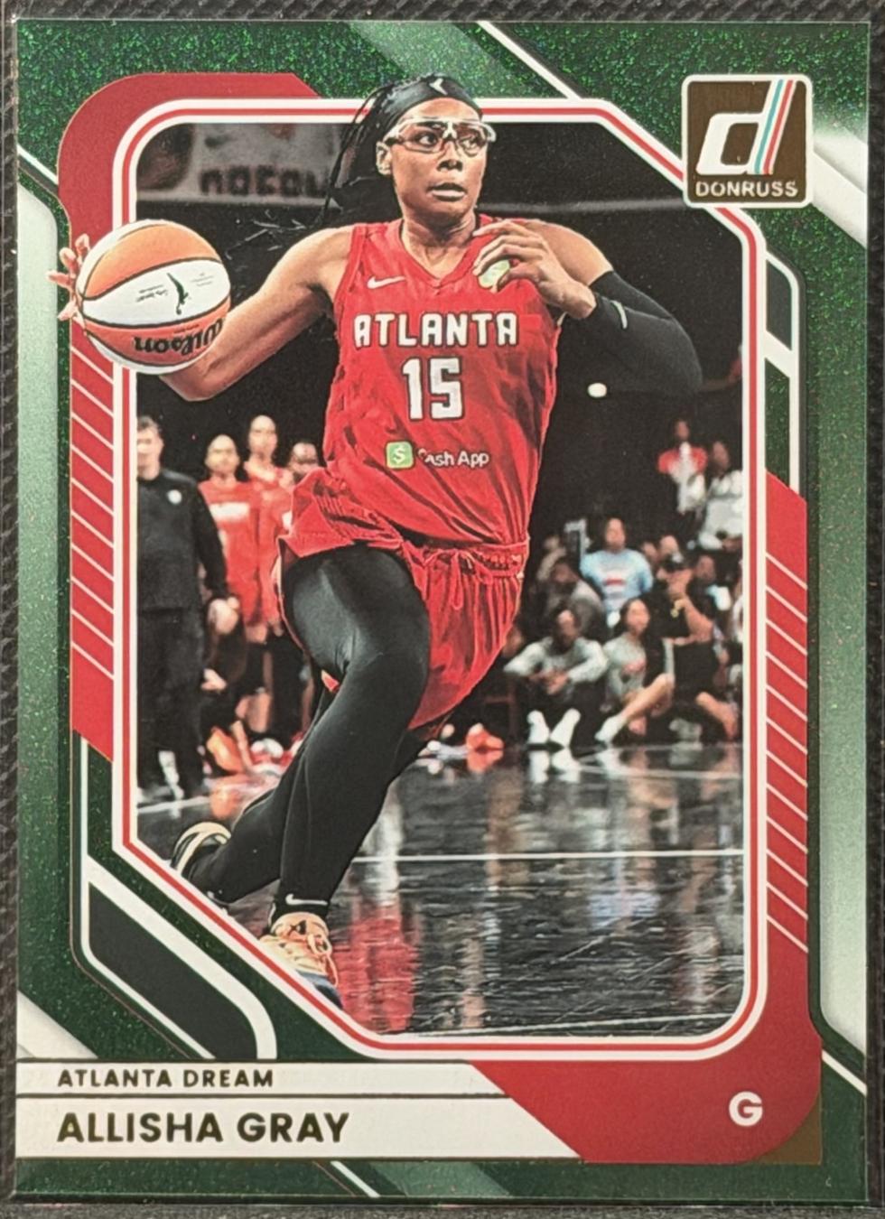Allisha Gray [Green Shimmer] #39 Prices | 2026 Panini Donruss WNBA ...