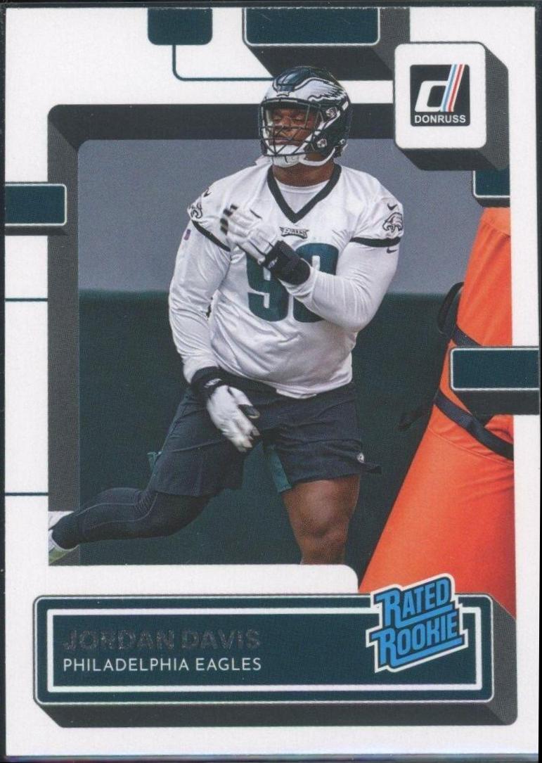 Jordan Davis #353 Football Cards 2022 Panini Donruss