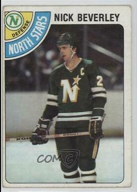Nick Beverley #111 Hockey Cards 1978 Topps