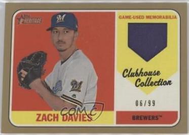 Zach Davies [High Number Gold] #ZD