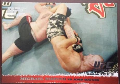 Josh Haynes, Michael Bisping #42 Ufc Cards 2009 Topps UFC Round 1
