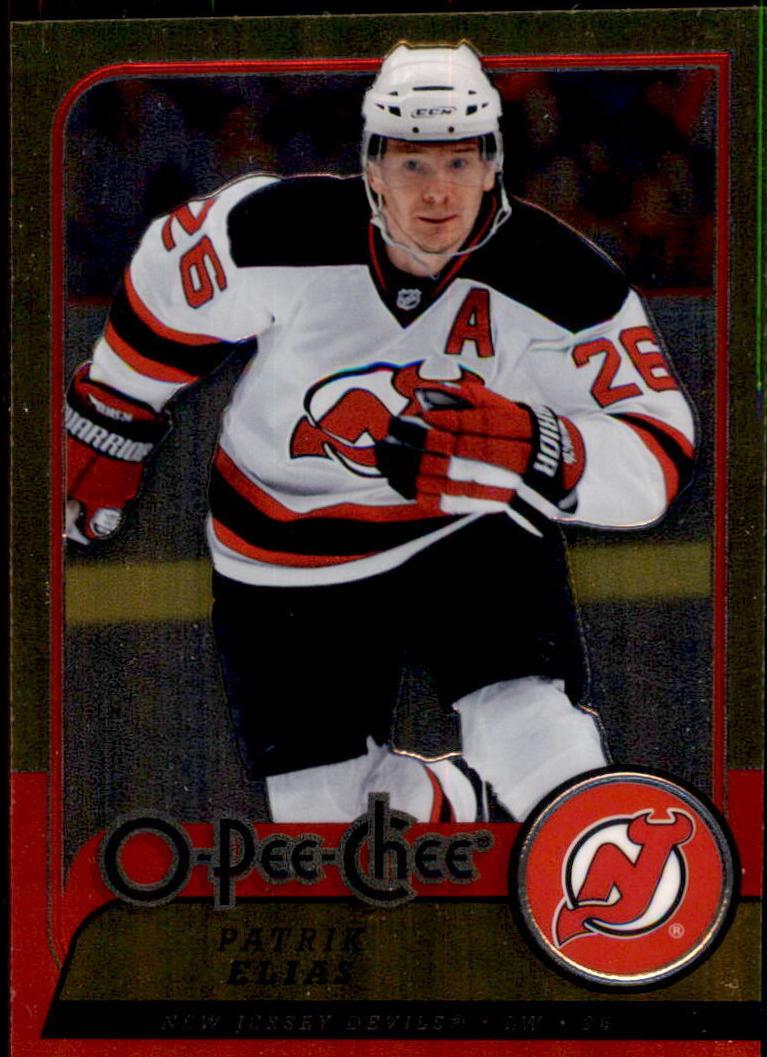 Patrik Elias #246 Hockey Cards 2008 O Pee Chee