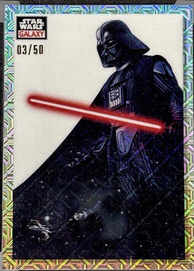2023 Topps Chrome Galaxy Dark Side [Mojo Refractor] #92 card