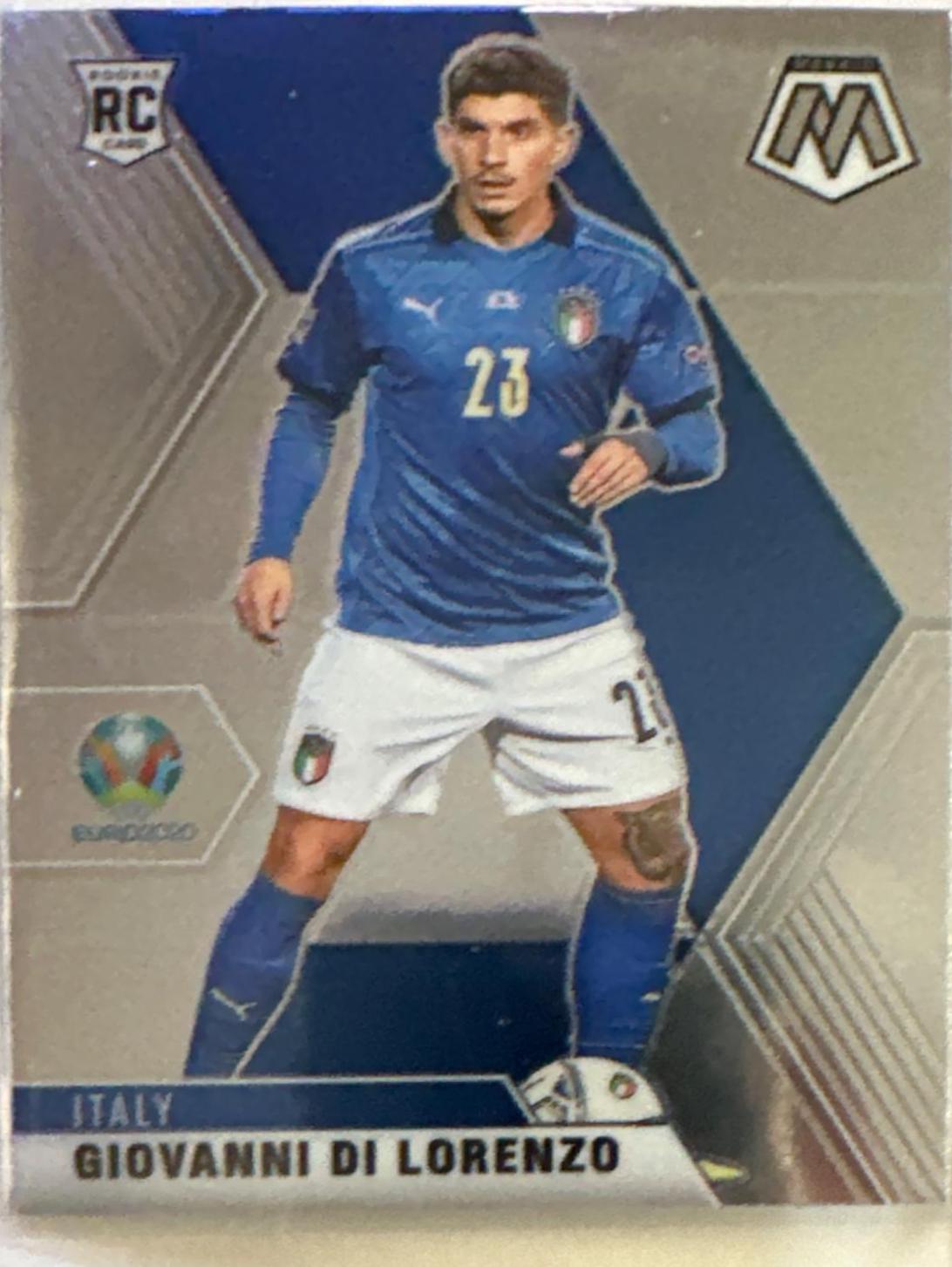 Giovanni Di Lorenzo #137 Soccer Cards 2021 Panini Mosaic UEFA Euro 2020