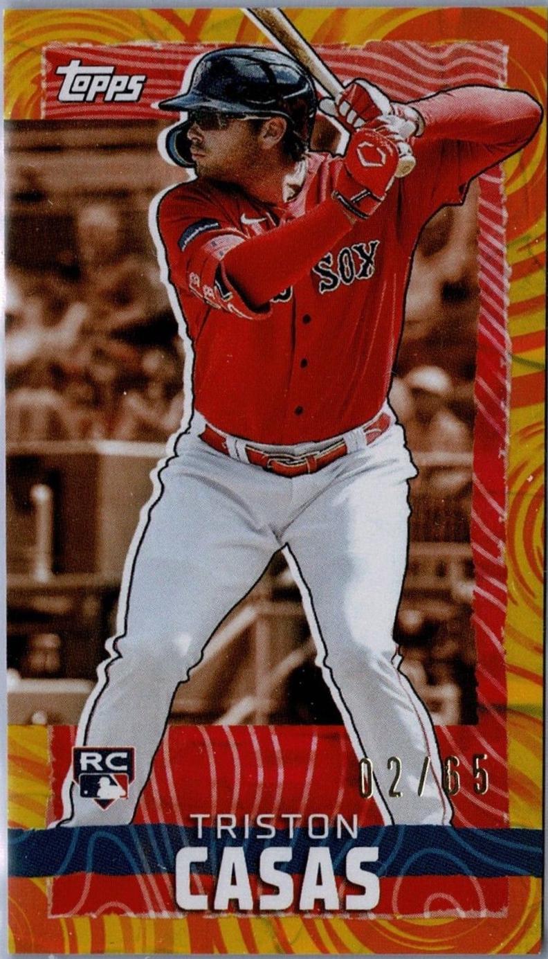 Triston Casas #MRIP-TC 2023 Topps Rip Mini Card Baseball