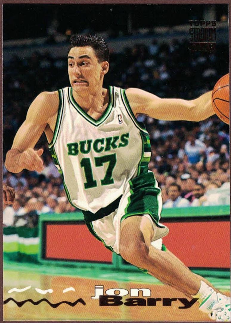 JOHN BARRY #70 Basketball Cards 1994 Stadium Club