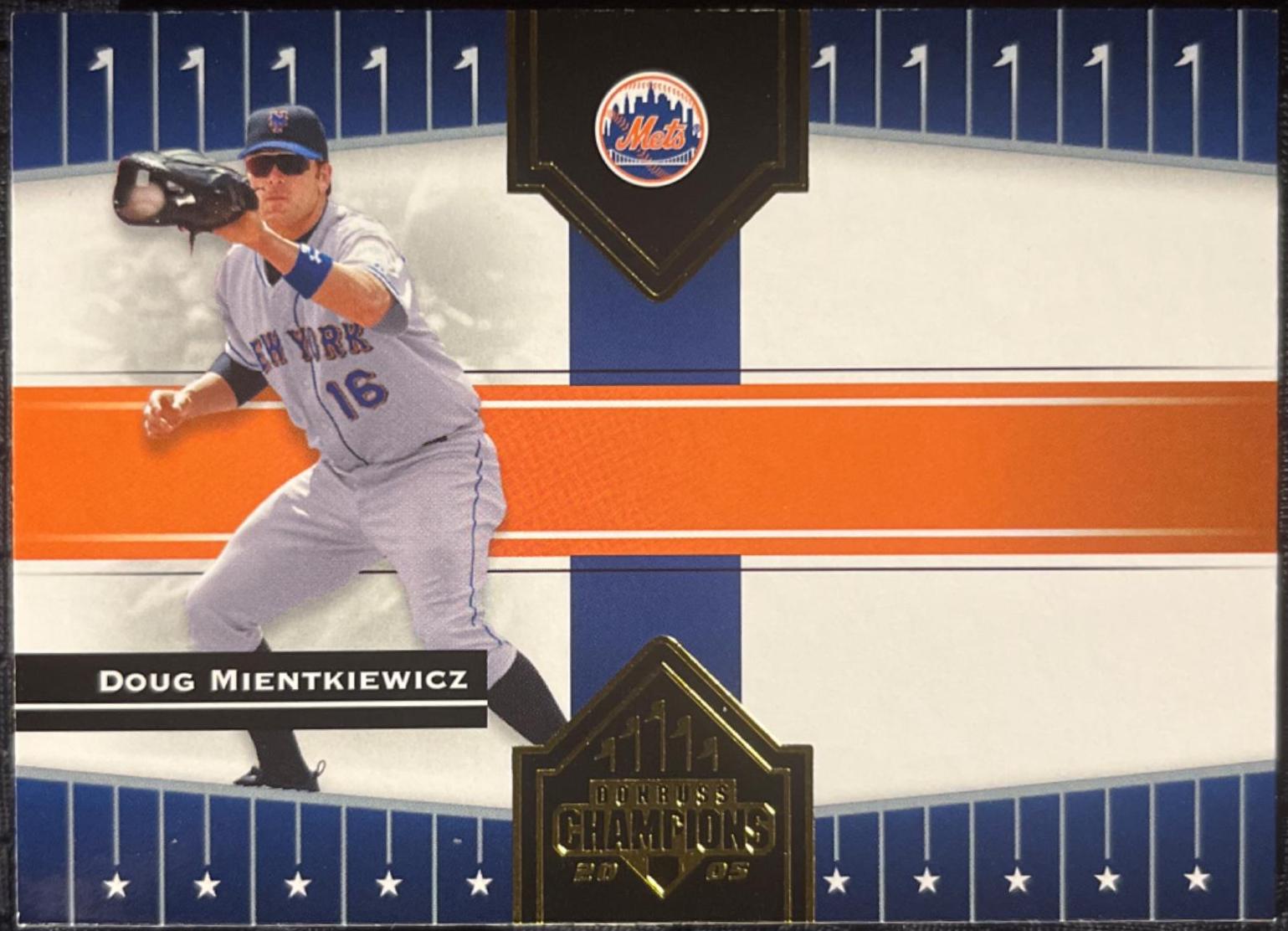 Doug Mientkiewicz #55 Baseball Cards 2005 Donruss Champions