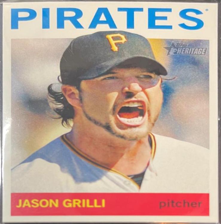 Jason Grilli #63 Baseball Cards 2013 Topps Heritage