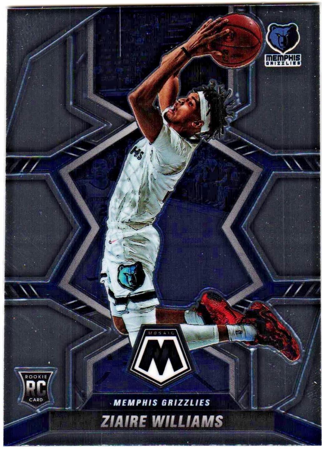 Ziaire Williams #216 Basketball Cards 2021 Panini Mosaic