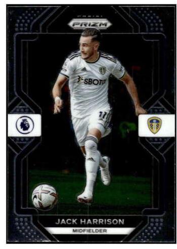 Jack Harrison #258 Soccer Cards 2022 Panini Prizm Premier League