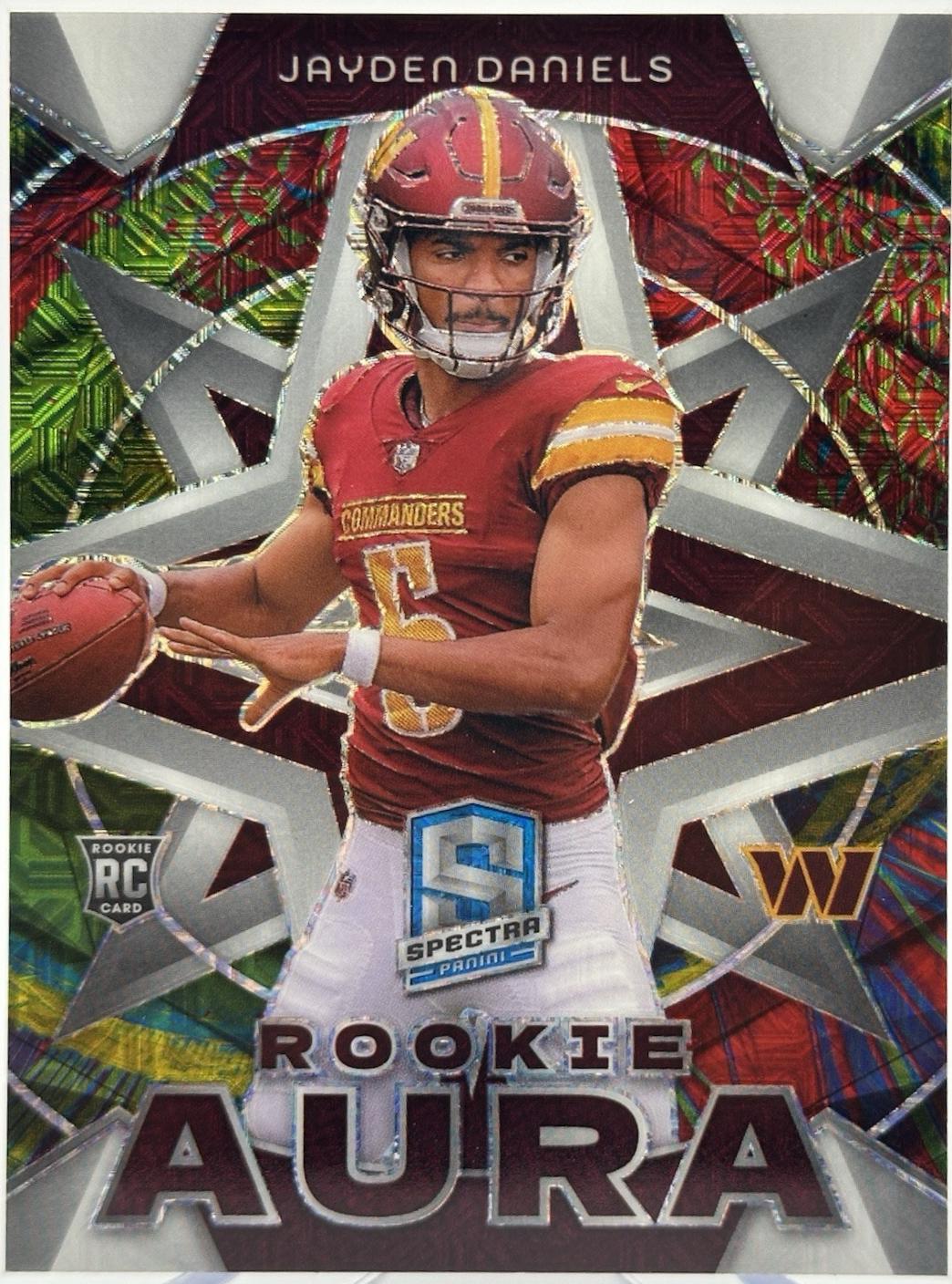 Jayden Daniels [Meta] #RA-JDS Prices | 2024 Panini Spectra Rookie